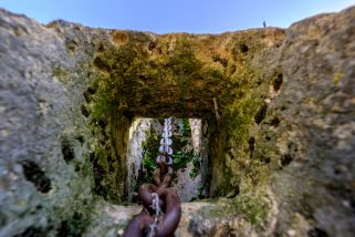 La Catedral, brotando a chorro