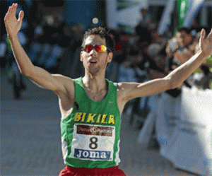 Guerra, campeón nacional de maratón 2013.