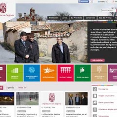 Nueva web para la Diputación de Segovia