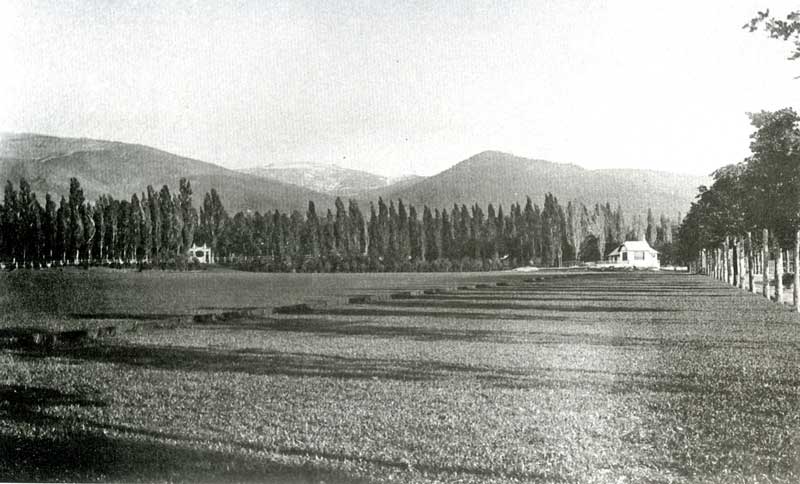 El Campo de Polo, en 1910.