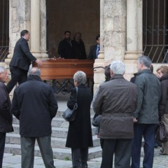 Elena Rodríguez recibe sepultura en Segovia