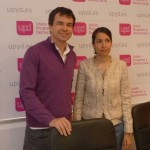 Andrés Herzog y Luciana Miguel, en una imagen de archivo.