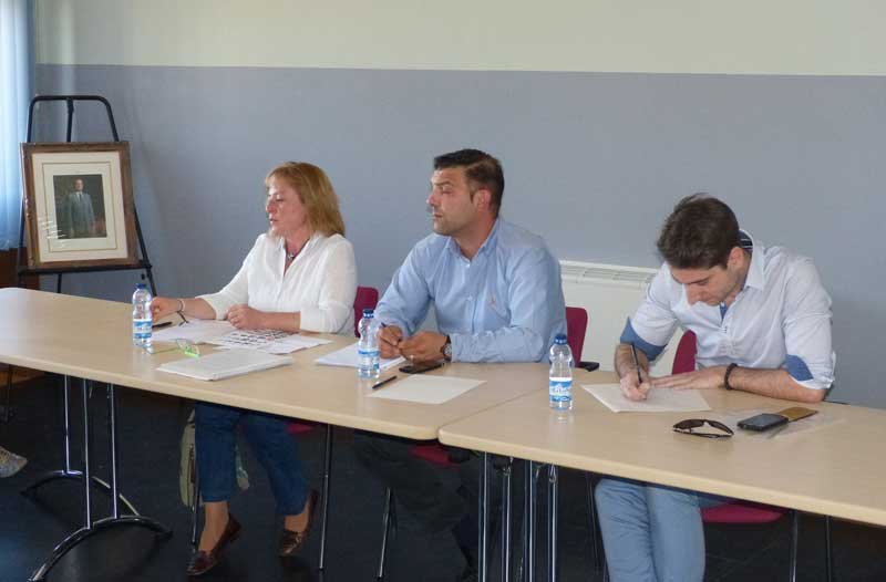 Concejales del PSOE en San Cristóbal.