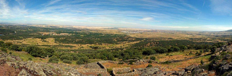 Panorámica desde el cerro de Cabeza Grande II.