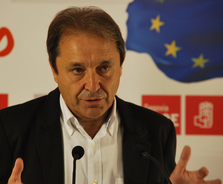 Juan Luis Gordo, secretario del PSOE en Segovia.