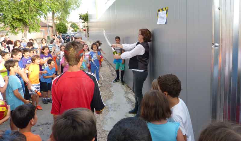 "Inauguración" lúdico-festiva del pabellón del Peñascal.