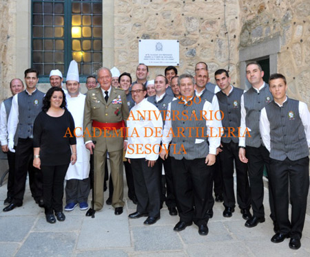 Junto a la plantilla de José María, en el Alcázar, el pasado mayo.