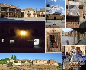 Distintas imágenes de Pedraza de la Sierra, Segovia.