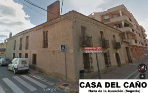 ‘Casa del Caño’ en Nava de la Asunción, Segovia (Imagen captada de ‘Google-maps’).