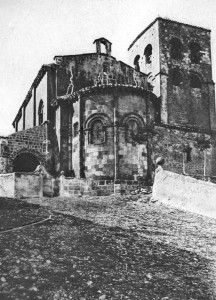 Iglesia de El Salvador en Sepúlveda. Principios s. XX.
