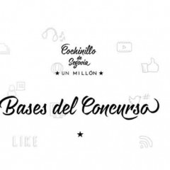 Concurso de diseño, tweets y vídeos para el cochinillo