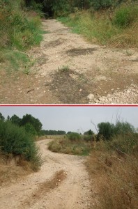 GR88 vados arroyo Serrano, en Duratón.