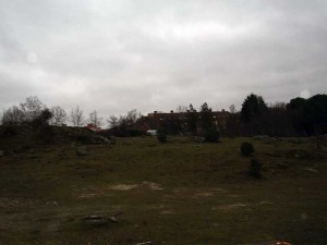 Vista parcial de la finca de la Casa de Guardas.