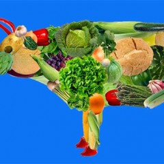 Taller de barbacoa vegana en la calle de los bares