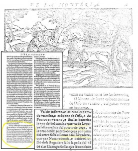 Fragmentos del Libro de Montería de Alfonso VI sobre el puerto de Navafría (puerto Çega).