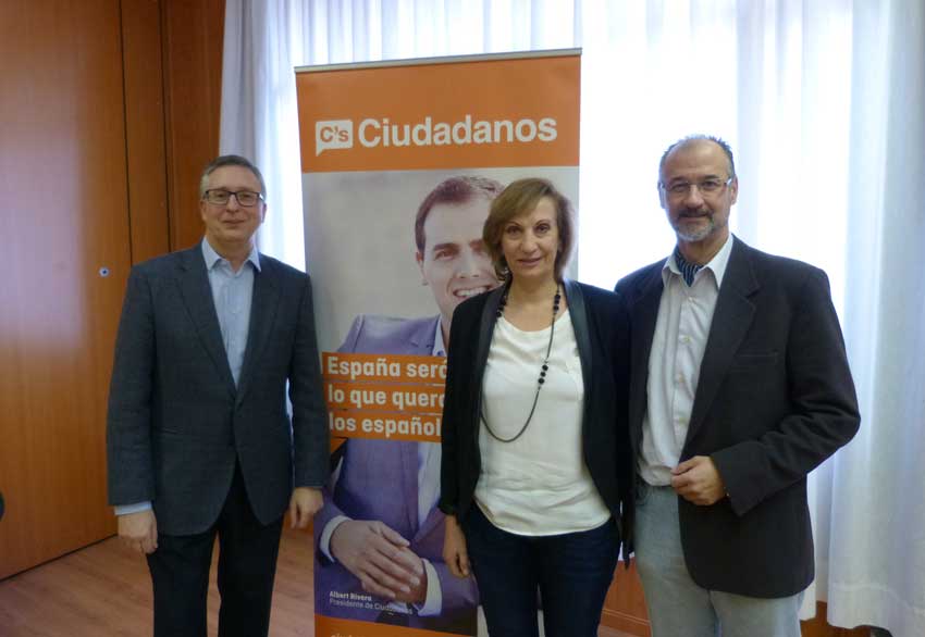 El 18 de febrero de 2015 Ciudadanos se presentó oficialmente en el Hotel Puerta Segovia.