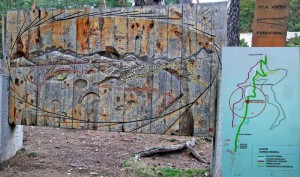 Señalización caminos Valle de la Fuenfría.