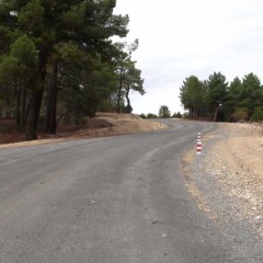 La Diputación mejora las carreteras de Montejo y Aguilafuente