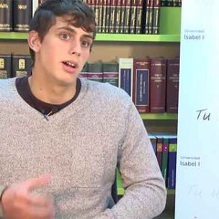 Promo de David Llorente para una universidad