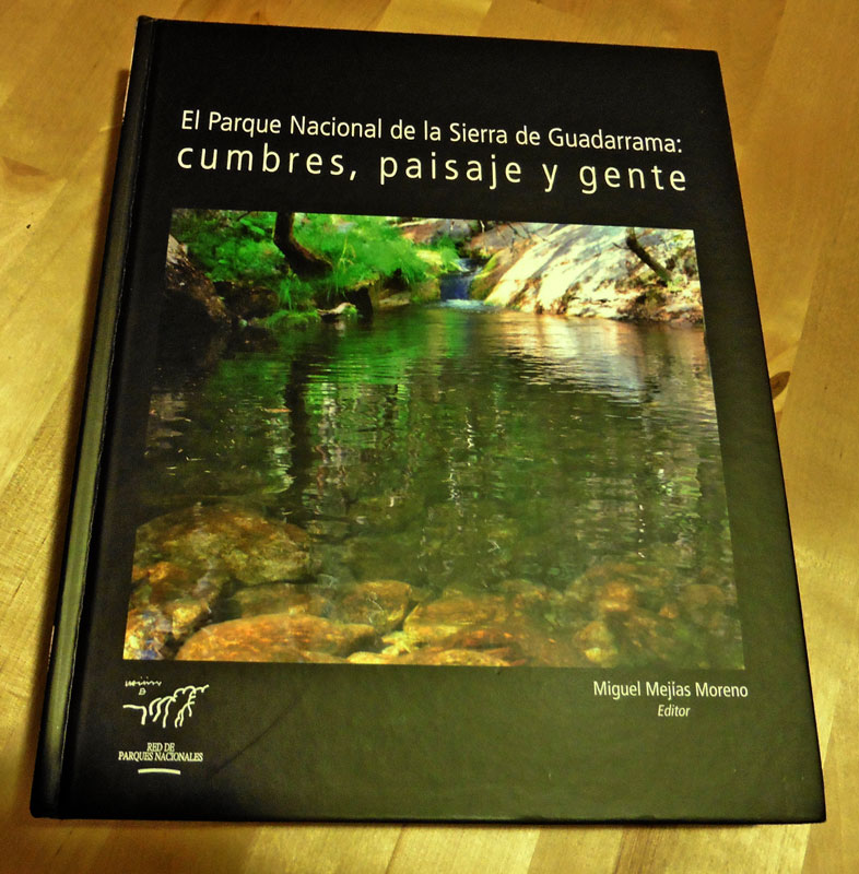 Portada del libro 'El Parque Nacional de la Sierra de Guadarrama: cumbres, paisaje y gente.