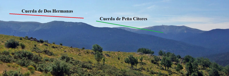 Cuerdas de ‘Dos Hermanas’ y ‘Peñas Citores’, Sierra de Guadarrama.