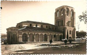  Iglesia de San Juan de los Caballeros, postal de los años 50.