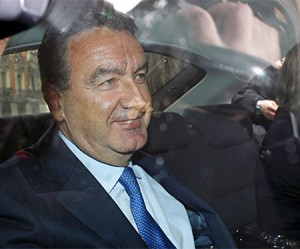 Merino, entrando a declarar en el TSJ en 2011. Foto de El Mundo.