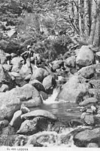 Descanso a orillas del río Lozoya, El Paular, Rascafría.