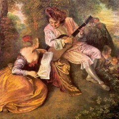 Una escena de sillón, sillas por llenar y un vaso de agua