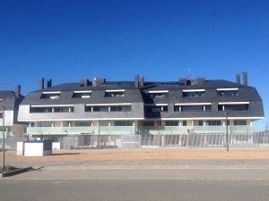 Viviendas construidas en la finca de Quitapesares.