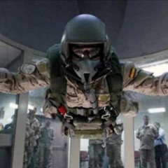 Paracaidistas presuntos, moteros reales y vecinos con pancarta