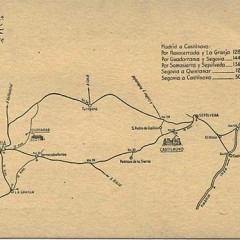 Postales de Segovia: Alberto Martín, editor, y el ‘Turismo práctico’ (cartografía)