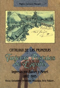 Portada libro de tarjetas de Hauser y Menet, de Martín Carrasco.