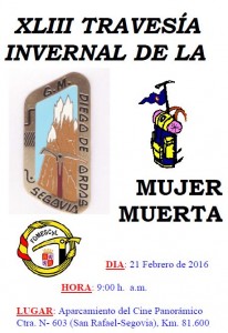 XLIII Travesía Invernal de la Mujer Muerta.