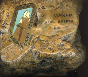 Trofeo de la XIII Travesía Invernal de 1986.