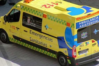 Dos heridos en El Espinar al volcar el coche en la N-603