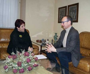 Víctor González y Clara Luquero.