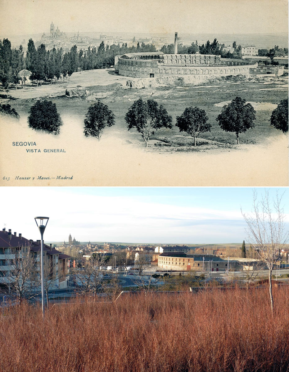 Vista general de Segovia, tarjera de Hauser y Menet nº 613 (2).
