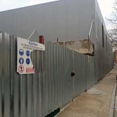 Las obras vuelven al pabellón del Peñascal