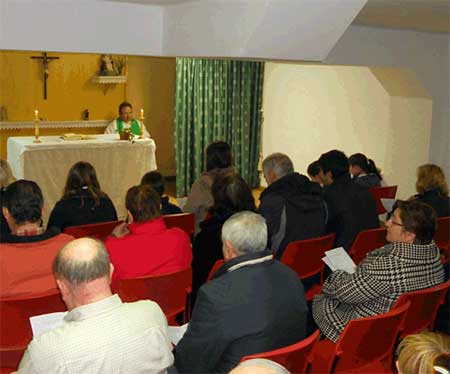 Oratorio actual en Robledo.
