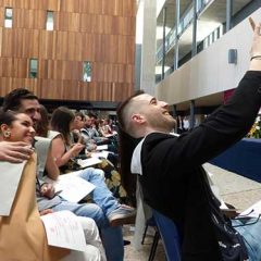 Ceremonias de graduación en la UVa de Segovia