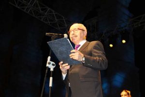 El pregonero de las fiestas, Alfredo Matesanz.