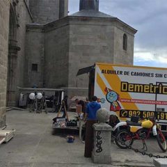 García Velilla (“Aída”) filma en Segovia su nueva película,  “Villaviciosa de al Lado”