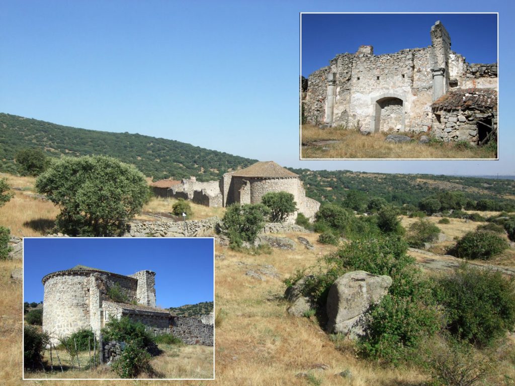 Ermita de Ntra. Sra. de La Losa, a los pies del cerro del Caloco, El Espinar, Segovia.