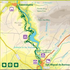 Senderismo guiado en octubre por cuatro rutas de la provincia