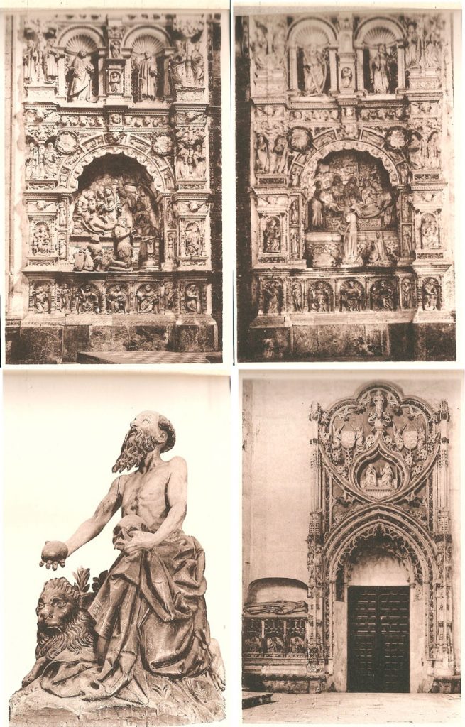 Tarjeta postal Monasterio del Parral (03).