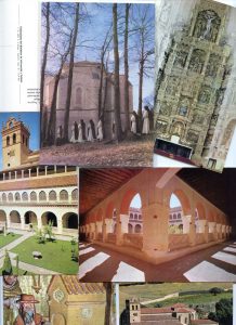  Tarjetas postales del monasterio del Parral, Segovia; Publicaciones Mº Información y Turismo.