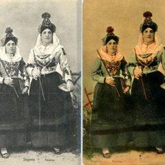 Postales de Segovia: Traje típico segoviano -2-
