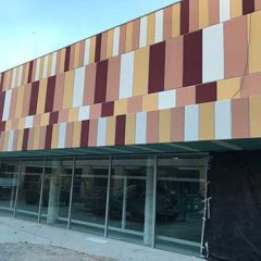 El pabellón del colegio El Peñascal ya está listo para su uso