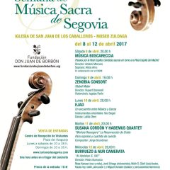 Semana de Música Sacra de Segovia 2017